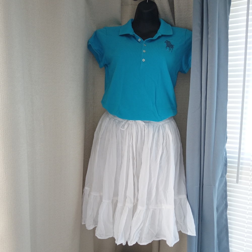 OLD NAVY drawstring skirt cotton SZ XS